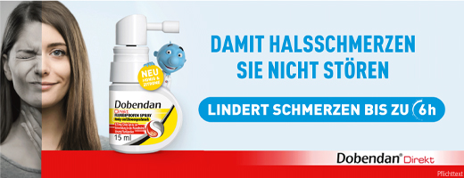 DOBENDAN Direkt Flurbiprofen Spray Honung & Citron, 15 ml