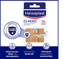 HANSAPLAST Klassiskt gips 6 cmx1 m, 1 st