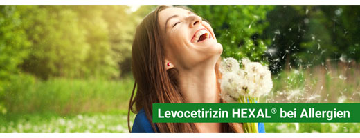 LEVOCETIRIZIN HEXAL för allergier 5 mg filmdragerade tabletter, 100 st