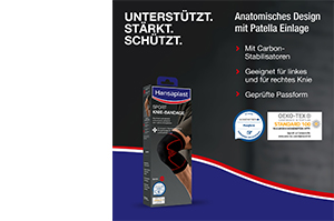 HANSAPLAST Sportknäbandage storlek M, 1 st