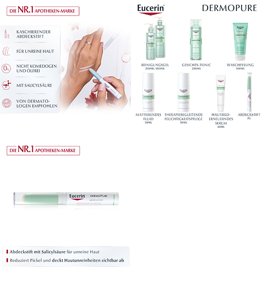 EUCERIN DermoPure concealer, 2,0 g