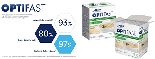 OPTIFAST Soppa Potatis Purjolök Pulver, 8X55 g