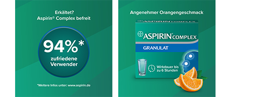 ASPIRIN COMPLEX påse med granulat för beredning av en suspension för administrering, 10 st