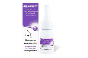 MOMEKORT 50 μg/spray nässpray suspension 60 vuxna, 10 g