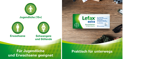 LEFAX extra tuggtabletter, 50 st