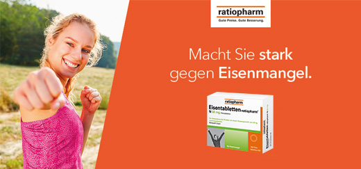 EISENTABLETTEN-ratiopharm N 50 mg filmdragerade tabletter, 100 st