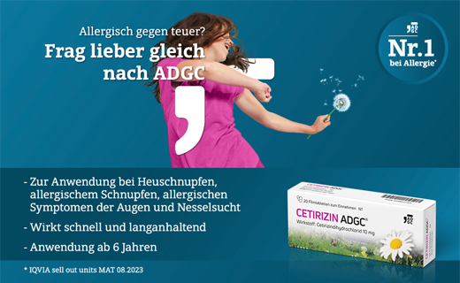 CETIRIZIN ADGC Filmdragerade tabletter, 20 st