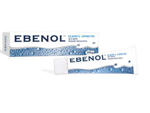 EBENOL 0,25% grädde, 25 g