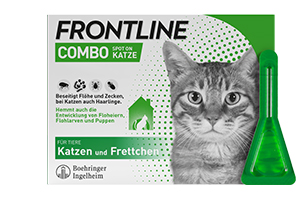 FRONTLINE Combo Spot på förberedelse för katthud, 3 st