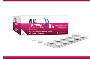 VITAPROMPT 1000 mikrogram filmdragerade tabletter, 50 st
