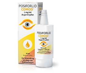POSIFORLID COMOD 1 mg/ml ögondroppar, 10 ml