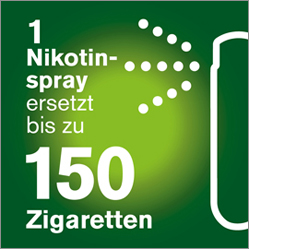 NICORETTE Frukt & Mint Spray 1 mg/spray NFC, 2 st