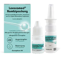 LEVOCAMED 0,5 mg/ml suspension för nässpray, 5 ml