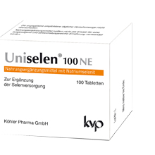 UNISELEN 100 NE tabletter, 1X100 st