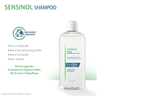 DUCRAY SENSINOL Schampo med Physio Skin Protection, 400 ml