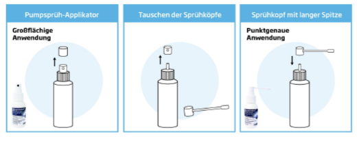 MINOXICUTAN Män 50 mg/ml Spray, 3X60 ml
