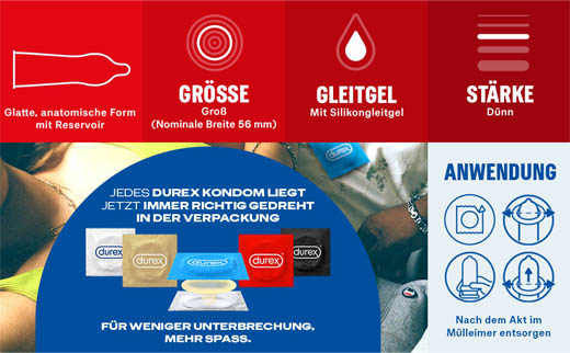 DUREX Sensitive classic kondomer, 20 st