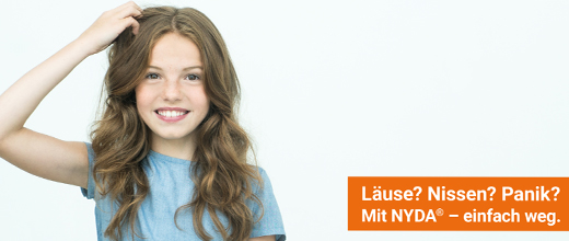 NYDA Löss- och nitkam i metall, 1 st