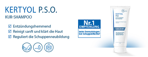 DUCRAY KERTYOL PSO Schampo kur, 125 ml