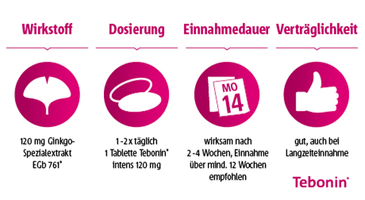 TEBONIN intensiva 120 mg filmdragerade tabletter, 200 st