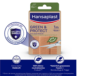 HANSAPLAST Grön & Skyddsgips 6 cmx1 m, 1 st