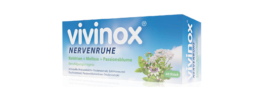 VIVINOX Nervrest Baldr.+Mel.+Passion.Calm.Drag., 100 st