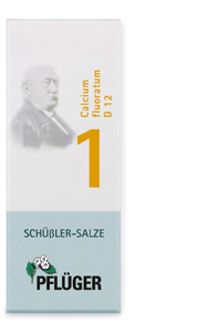 BIOCHEMIE Ploughmans gips 1 Calcium fluoratum D 12 tbl, 400 st