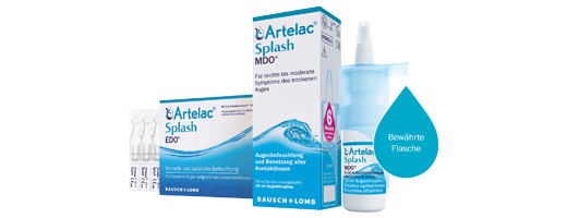ARTELAC Stänk MDO Ögondroppar, 2X15 ml