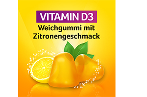 VIGANTOLVIT 2000 I.E. vitamin D3 mjukt tuggummi, 60 st