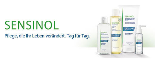 DUCRAY SENSINOL Schampo med Physio Skin Protection, 400 ml