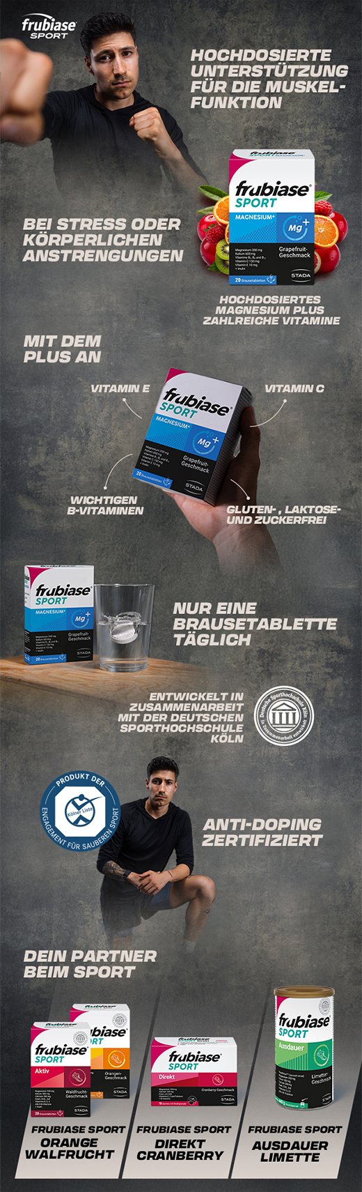 FRUBIASE MAGNESIUM Plus brustabletter, 20 st