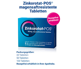 ZINKOROTAT POS enterotabletter, 100 st