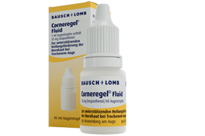 CORNEREGEL Flytande ögondroppar, 10 ml