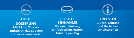 ZINK STADA 25 mg tabletter, 90 st