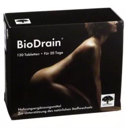 BIODRAIN Tabletter, 120 st