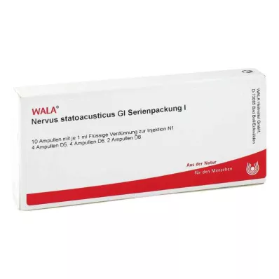 NERVUS STATOACUSTICUS GL Serieförpackning 1 ampuller, 10X1 ml
