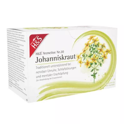 H&S Filterpåse för johannesört, 20X2,0 g H&S Filterpåse för johannesört, 20X2,0 g