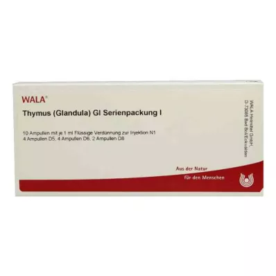 THYMUS GLANDULA GL Serieförpackning 1 ampuller, 10X1 ml THYMUS GLANDULA GL Serieförpackning 1 ampuller, 10X1 ml