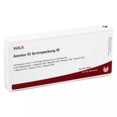 AMNION GL Serieförpackning 3 ampuller, 10X1 ml AMNION GL Serieförpackning 3 ampuller, 10X1 ml