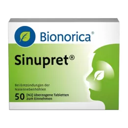 SINUPRET Överdragna tabletter, 50 st
