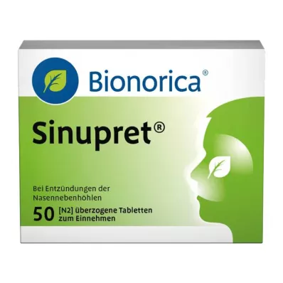 SINUPRET Överdragna tabletter, 50 st SINUPRET Överdragna tabletter, 50 st