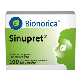 SINUPRET Överdragna tabletter, 100 st