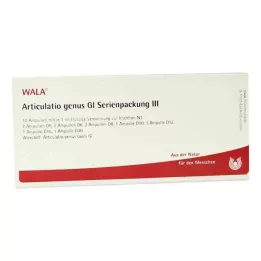 ARTICULATIO genus GL Serieförpackning 3 ampuller, 10X1 ml