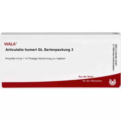 ARTICULATIO humeri GL Serieförpackning 3 ampuller, 10X1 ml ARTICULATIO humeri GL Serieförpackning 3 ampuller, 10X1 ml