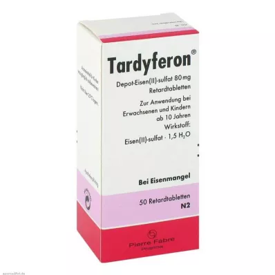 TARDYFERON Retardtabletter, 50 st