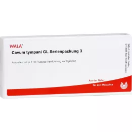 CAVUM tympani GL Serieförpackning 3 ampuller, 10X1 ml