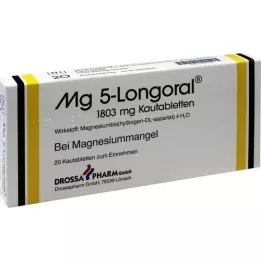 MG 5 LONGORAL Tuggtabletter, 20 st
