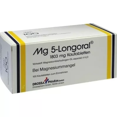MG 5 LONGORAL Tuggtabletter, 100 st