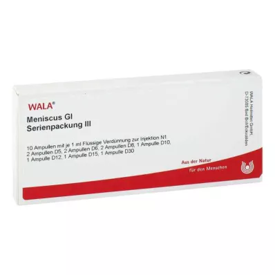 MENISCUS GL Serieförpackning 3 ampuller, 10X1 ml