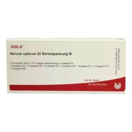 NERVUS OPTICUS GL Serieförpackning 3 ampuller, 10X1 ml